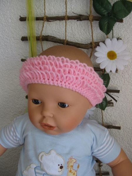 Süßes Baby Stirnband mit Schlingen